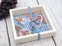 ZauberDeko Geldgeschenkbox Oktoberfest Beige/Blau Bild 5