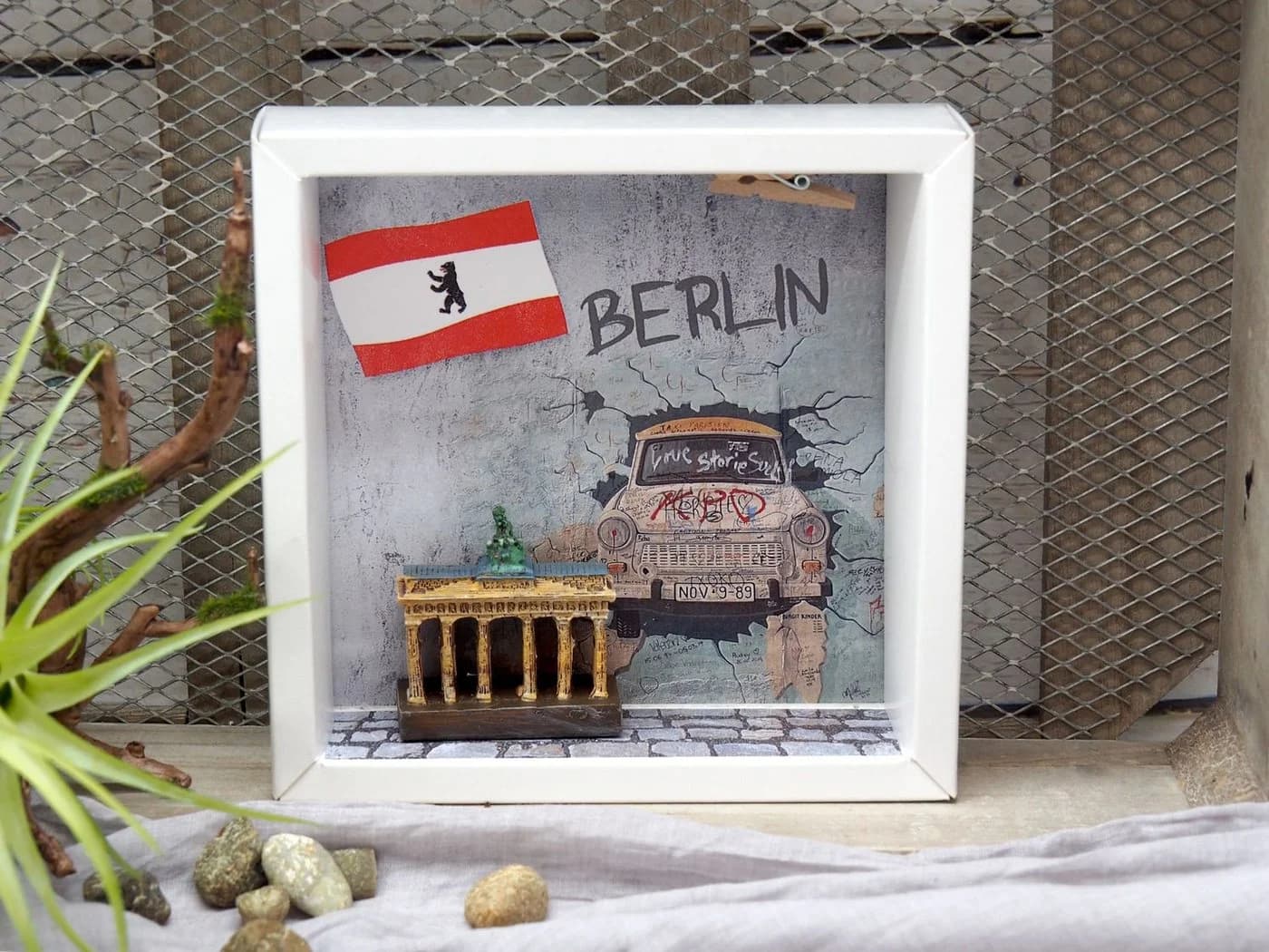 ZauberDeko Geldgeschenkbox Städtereise Berlin Brandenburger Tor - Bild 4