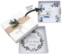 ZauberDeko Geschenkbox Geldgeschenk Hochzeit Weiß Personalisiert Bild 1