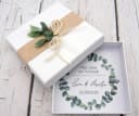 ZauberDeko Geschenkbox Geldgeschenk Hochzeit Weiß Personalisiert Bild 5
