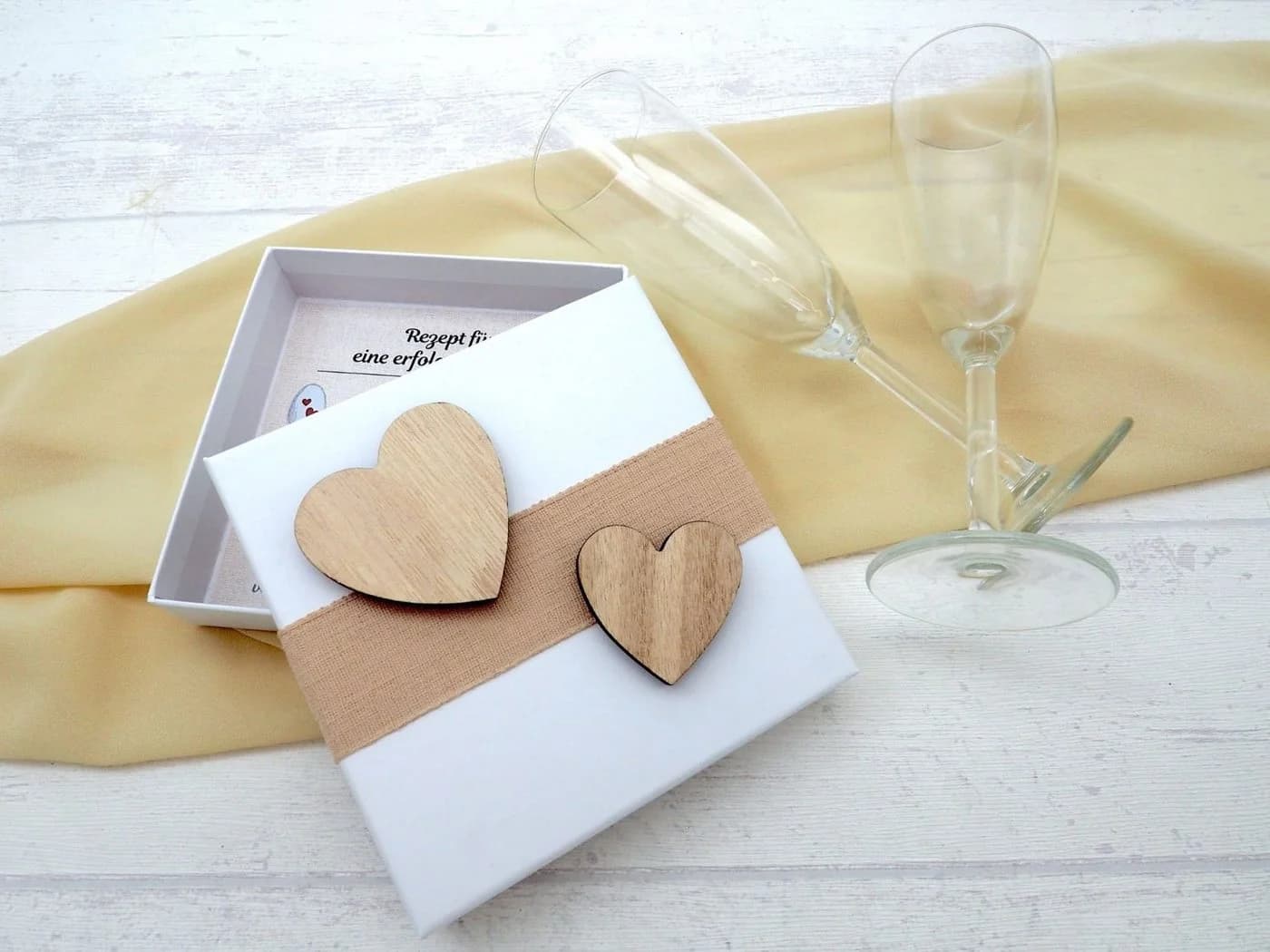 ZauberDeko Geschenkbox Geldgeschenk Hochzeitsgeschenk Rezept glückliche Ehe - Bild 4