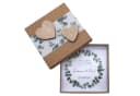 ZauberDeko Personalisierte Geldgeschenkbox Hochzeit Eukalyptus Bild 2