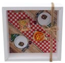 ZauberDeko Geschenkbox Geldgeschenk Pizzeria Weiß Transparent Bild 2