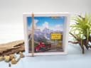 ZauberDeko Geschenkbox Geldgeschenk Verpackung Motorrad Weiß Transparent Bild 1