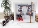 ZauberDeko Geschenkbox Geldgeschenk Skiurlaub Weiß/Rot Bild 4