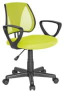 hjh OFFICE Kinderdrehstuhl KIDDY CD Stoff/Netzstoff mit Armlehnen Bild 2
