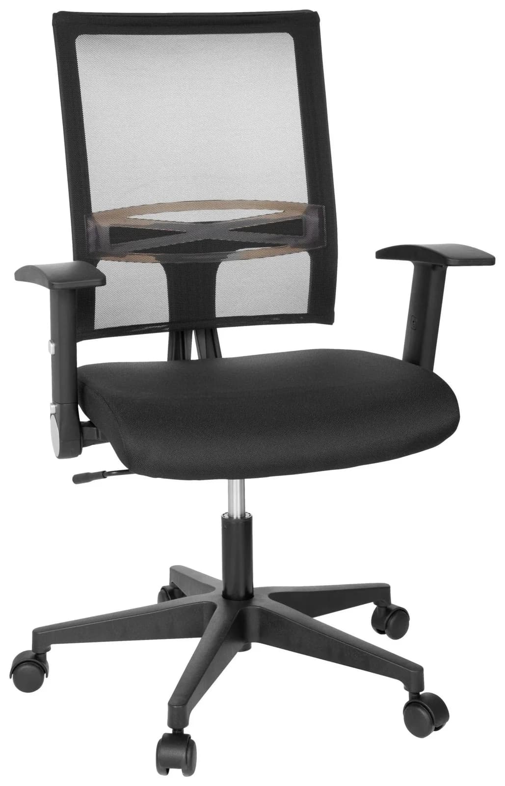 hjh OFFICE Home Office Bürostuhl OFFICE R8 Stoff Netzstoff mit abklappbaren Armlehnen - Bild 2