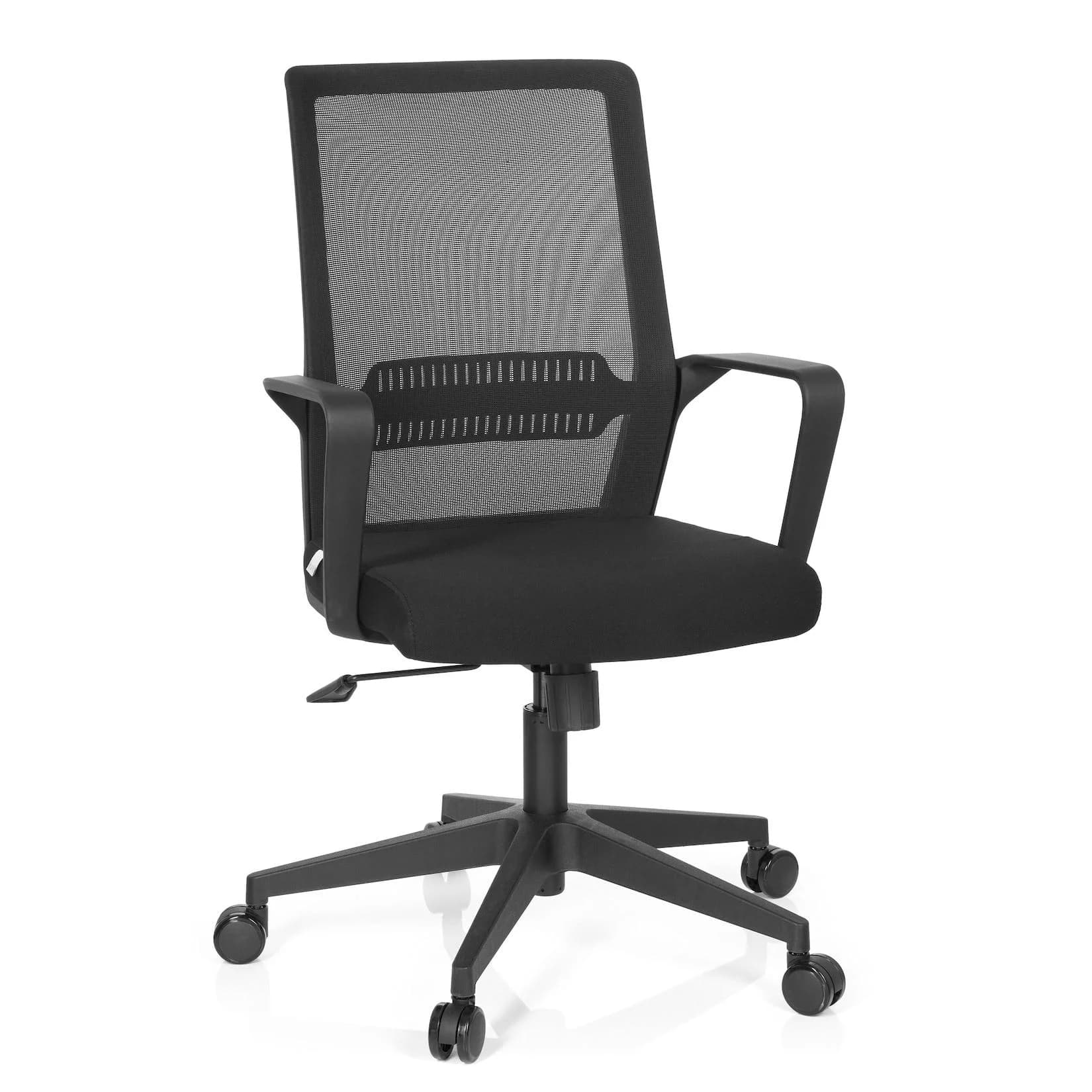hjh OFFICE Bürostuhl PRESTON mit Wippmechanik und Lordosenstütze
