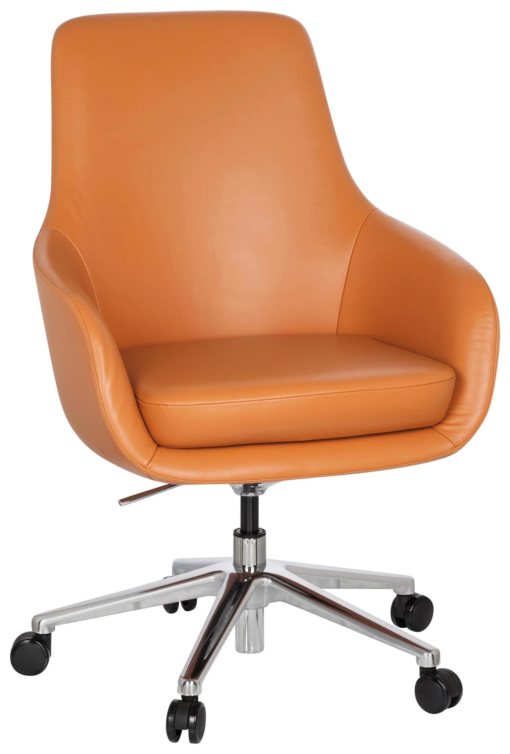 hjh OFFICE Chefsessel BARENO Leder Schwarz mit Armlehnen - Bild 2