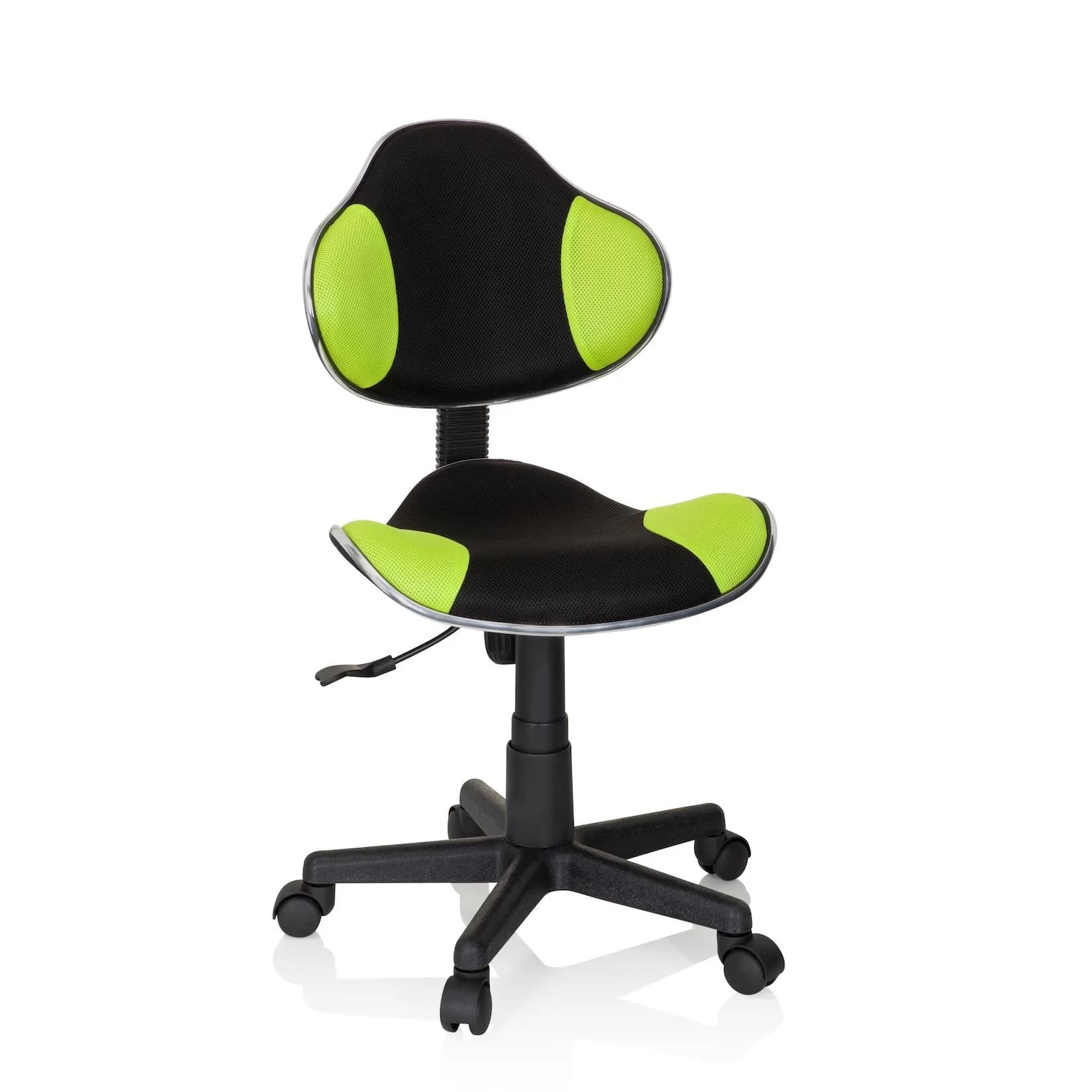hjh OFFICE Kinderdrehstuhl KIDDY GTI-2 Stoff Grau Ohne Armlehnen