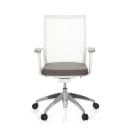 hjh OFFICE Bürostuhl ASPEN WHITE Stoff mit Armlehnen Bild 1