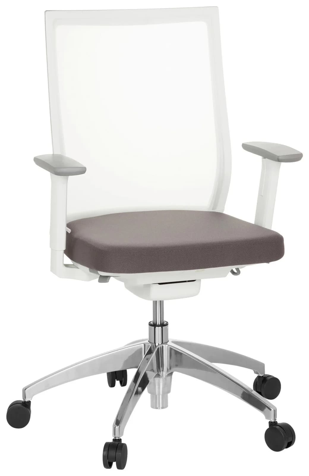 hjh OFFICE Bürostuhl ASPEN WHITE Stoff mit Armlehnen - Bild 2