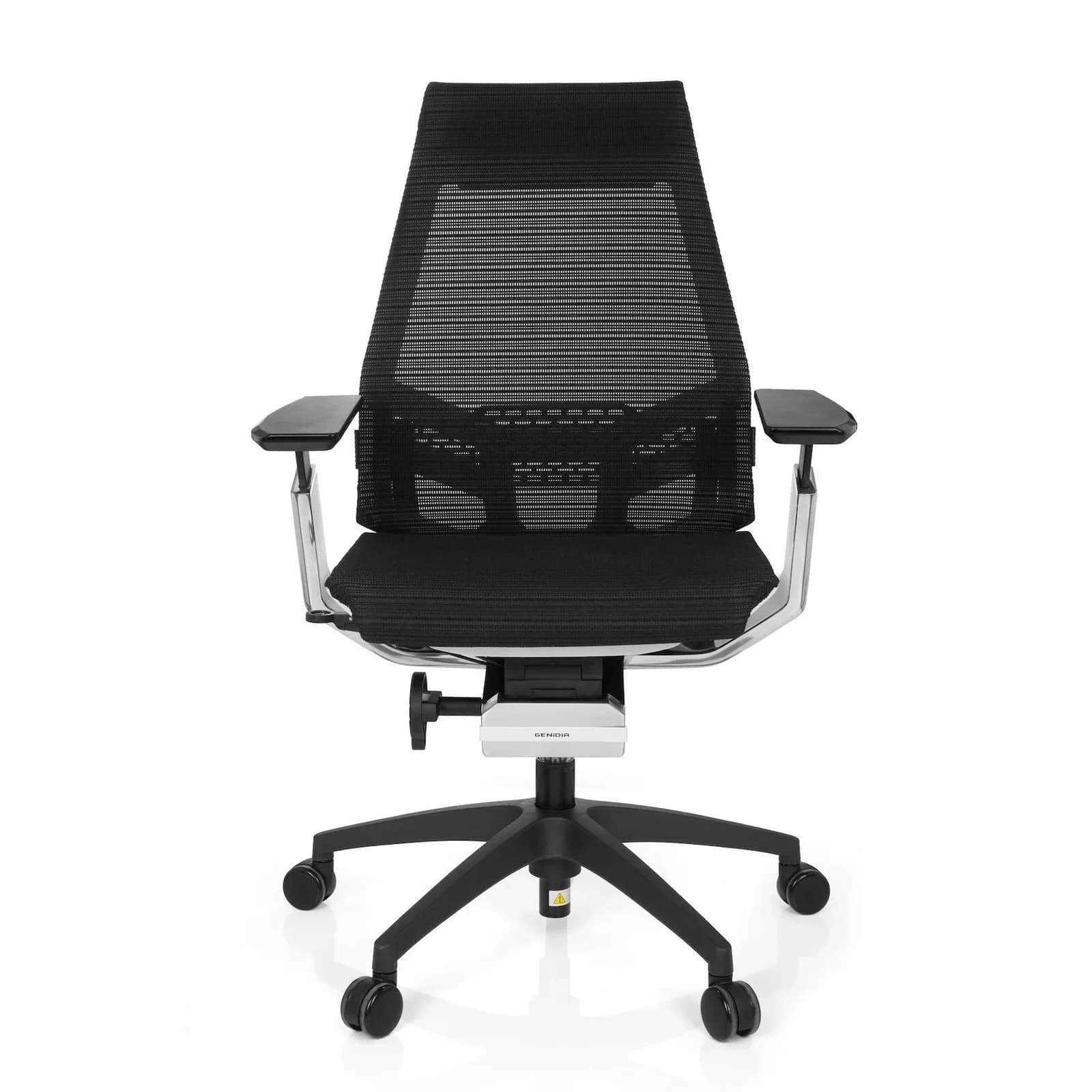 hjh OFFICE Bürostuhl GENIDIA SMART WHITE CM Netzstoff Armlehnen