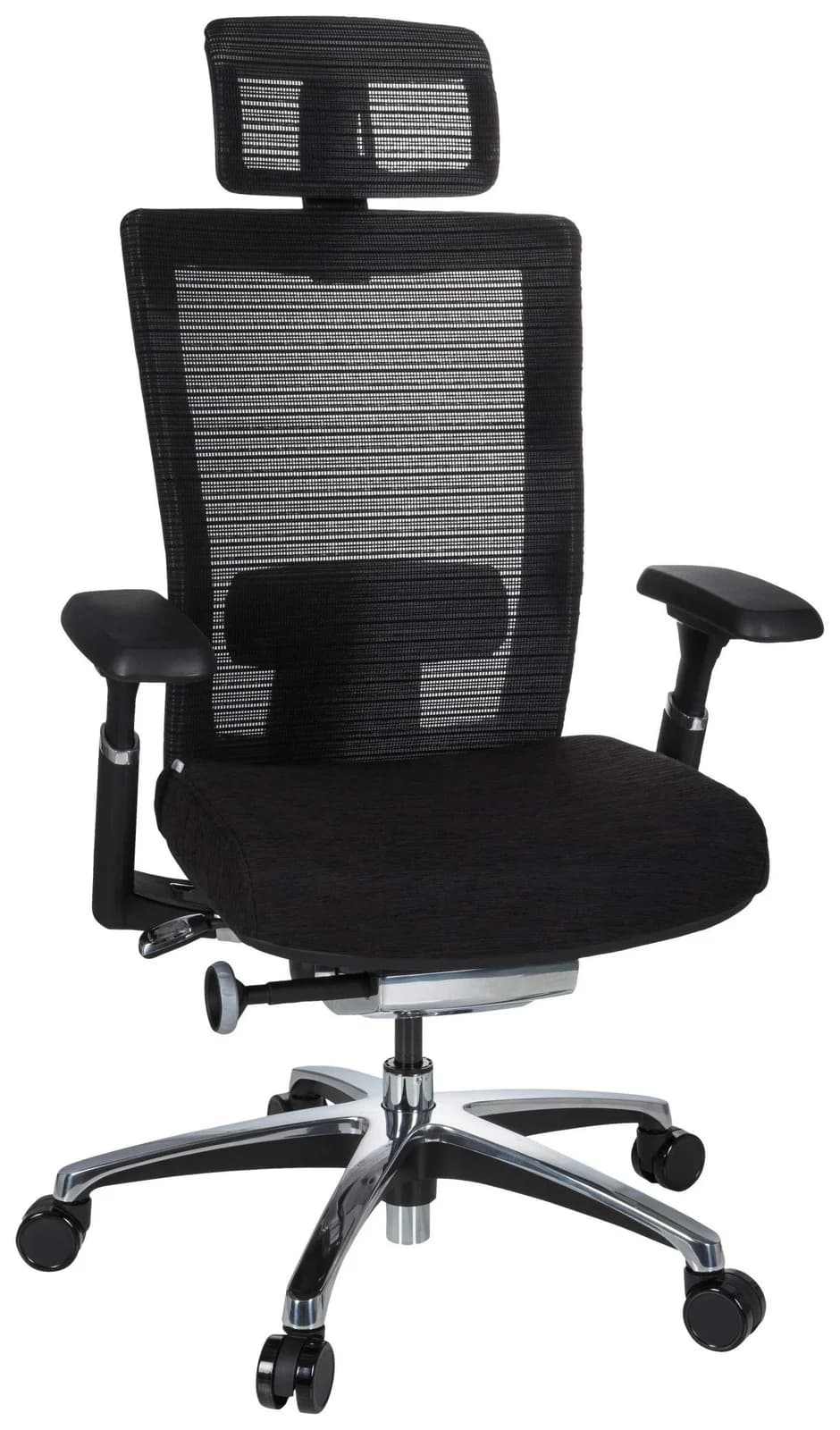 hjh OFFICE NOVA PRO I Bürostuhl Stoff/Netzstoff mit Armlehnen - Bild 2
