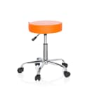 hjh OFFICE OPERATOR II Drehhocker Kunstleder ohne Armlehnen Bild 1