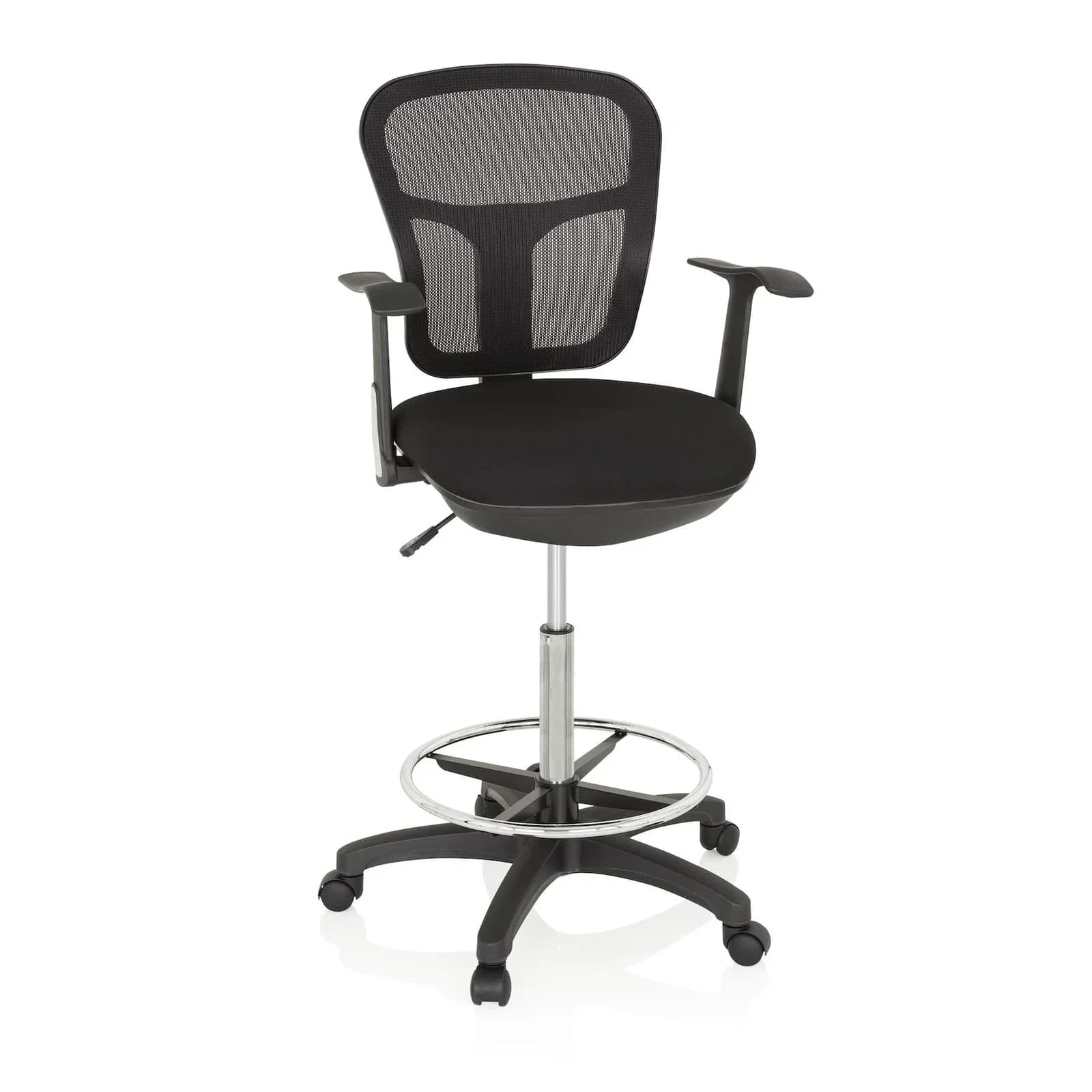hjh OFFICE Counterstuhl TOP WORK 108 Stoff mit Armlehnen