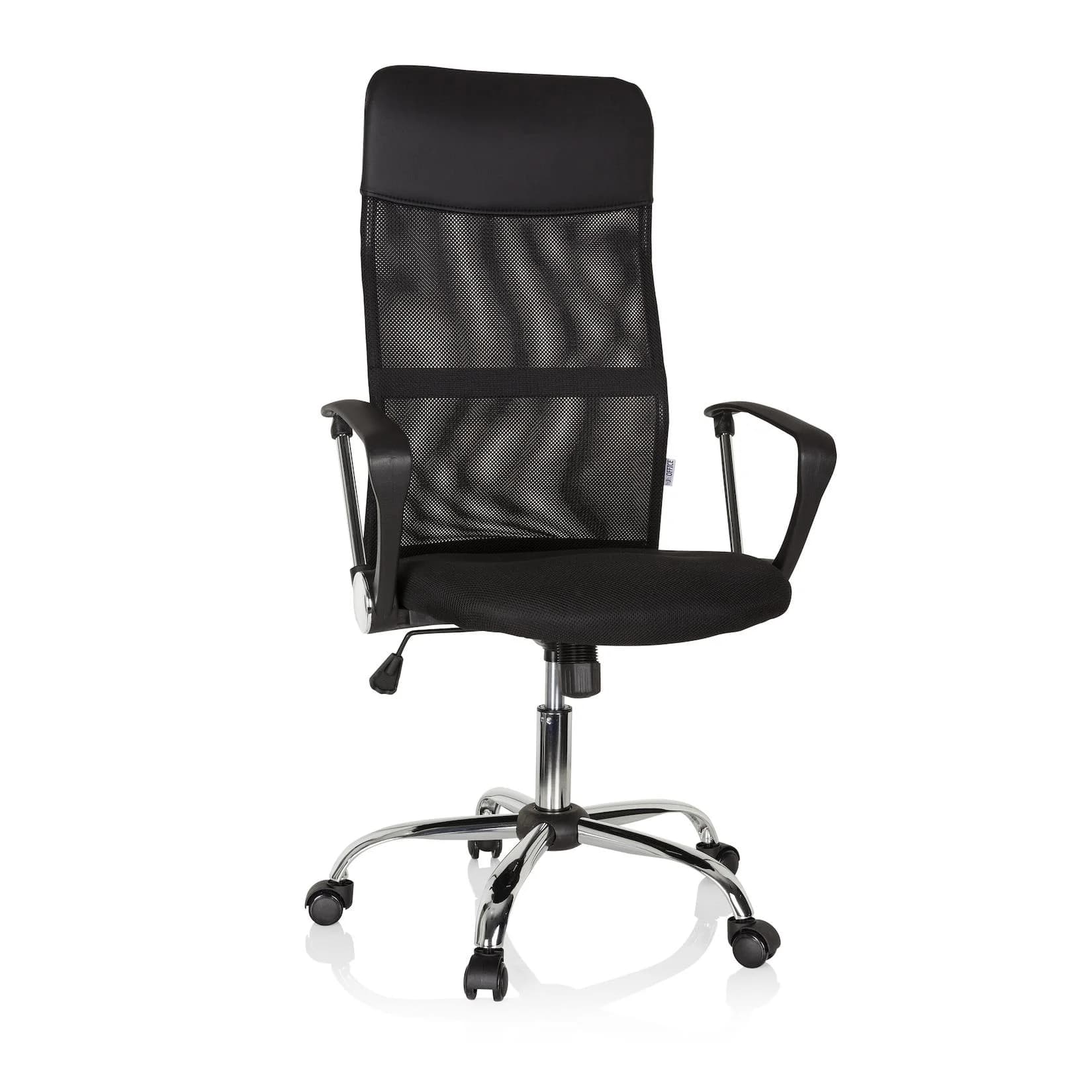 hjh OFFICE Chefsessel PURE NET Kunstleder/Netzstoff mit Armlehnen