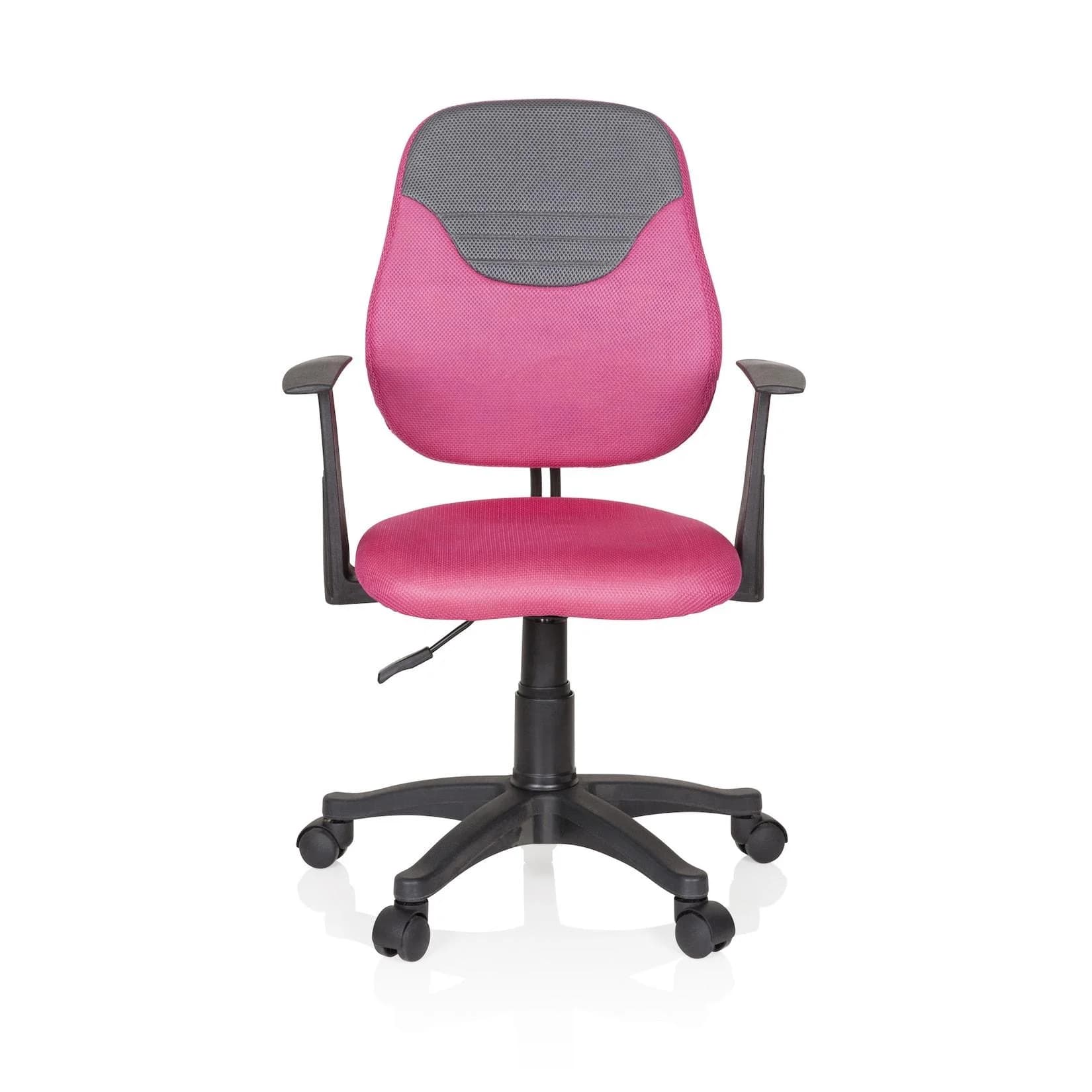 hjh OFFICE Kinderdrehstuhl KIDDY STYLE Stoff mit Armlehnen Bunt