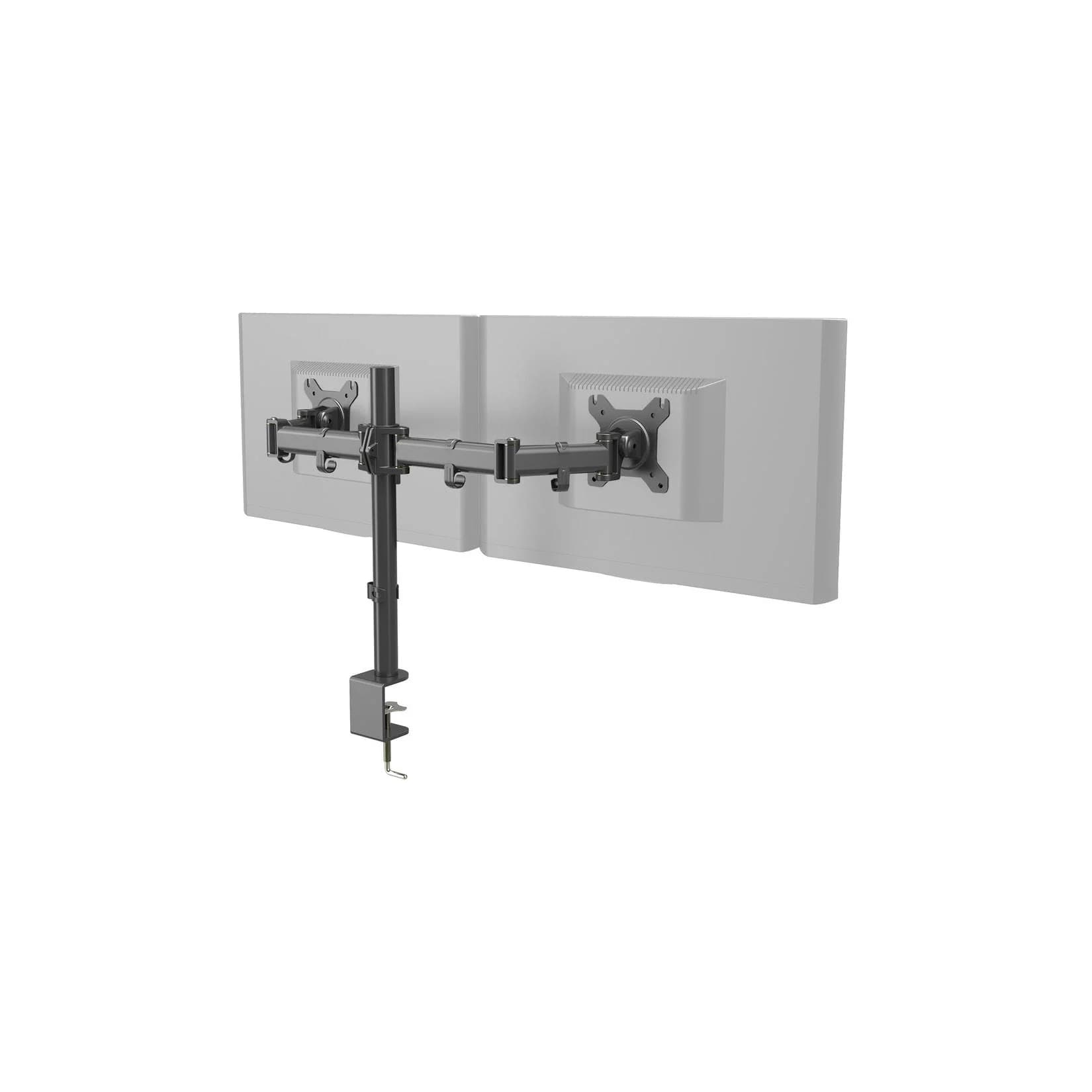 hjh OFFICE Monitorhalterung VM-MF2 Stahl Ergonomisch