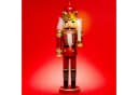 SIKORA Nussknacker Weihnachtsfigur mit LED-Kerze und Fernbedienung Bild 1