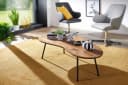 lovingHome® Couchtisch Nierenform Massiv Palisander Bild 1