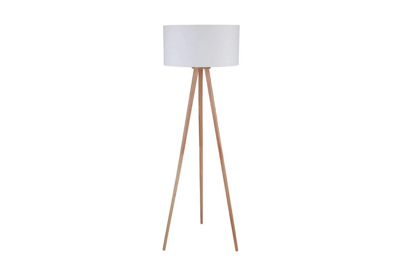 Lindby Stehleuchte Charlia Holz Stoff 150cm - Bild 2
