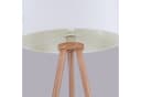 Lindby Stehleuchte Charlia Holz Stoff 150cm Bild 5