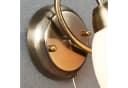 Lindby Wandleuchte Mael Glas Bronze IP20 1x40W Bild 5