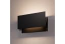 Lucande LED-Außenwandleuchte Meja Schwarz Metall IP54 Bild 1
