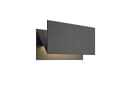 Lucande LED-Außenwandleuchte Meja Schwarz Metall IP54 Bild 2