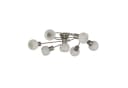 Lindby Deckenlampe Ciala 7-flammig Nickelfarben Glas E14 Bild 4