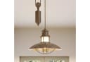 Lindby Hängeleuchte Louisanne Braun Metall Glas LED Bild 2