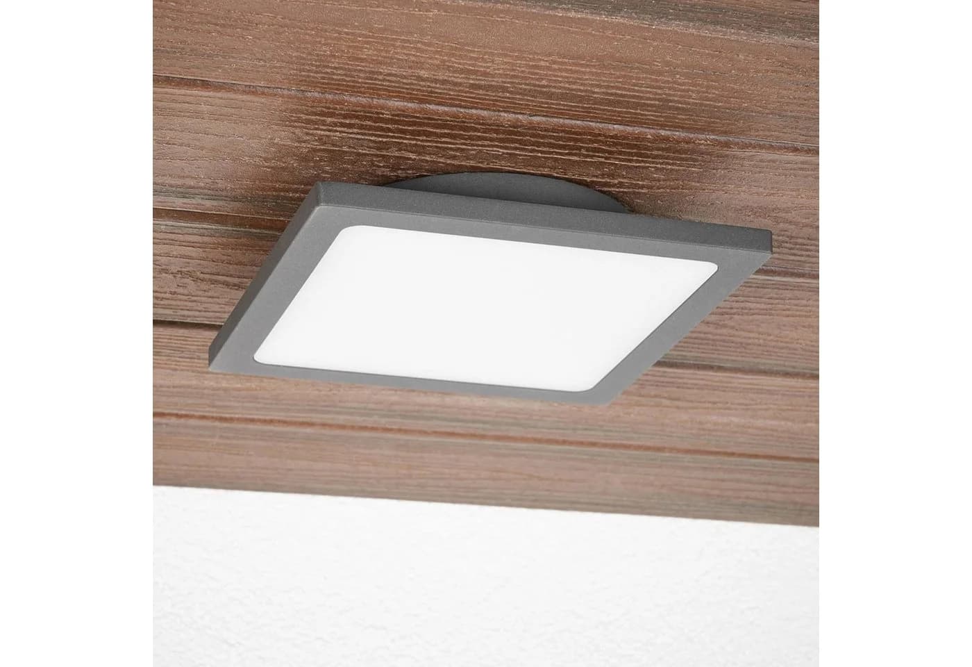 Lucande LED-Außendeckenlampe Mabella, Sensor, IP65 - Bild 3