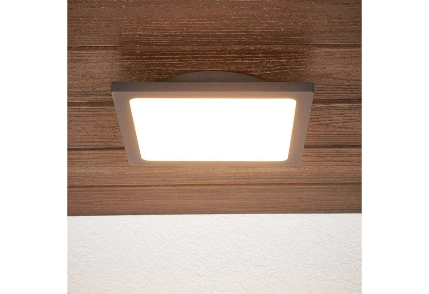 Lucande LED-Außendeckenlampe Mabella, Sensor, IP65 - Bild 4