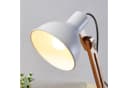 Lindby Schreibtischlampe Shivanja Holz IP20 15 W LED Bild 4