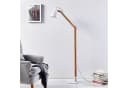Lindby Stehlampe Shivanja Weiß Holz Metall IP20 1x60W Bild 3