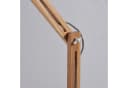 Lindby Stehlampe Shivanja Weiß Holz Metall IP20 1x60W Bild 5