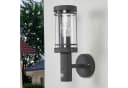 Lindby Außenwandlampe Djori Sensor Anthrazit Edelstahl Bewegungsmelder Bild 3