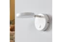 Lindby LED-Wandlampe Milow, weiß, Schalter Bild 3