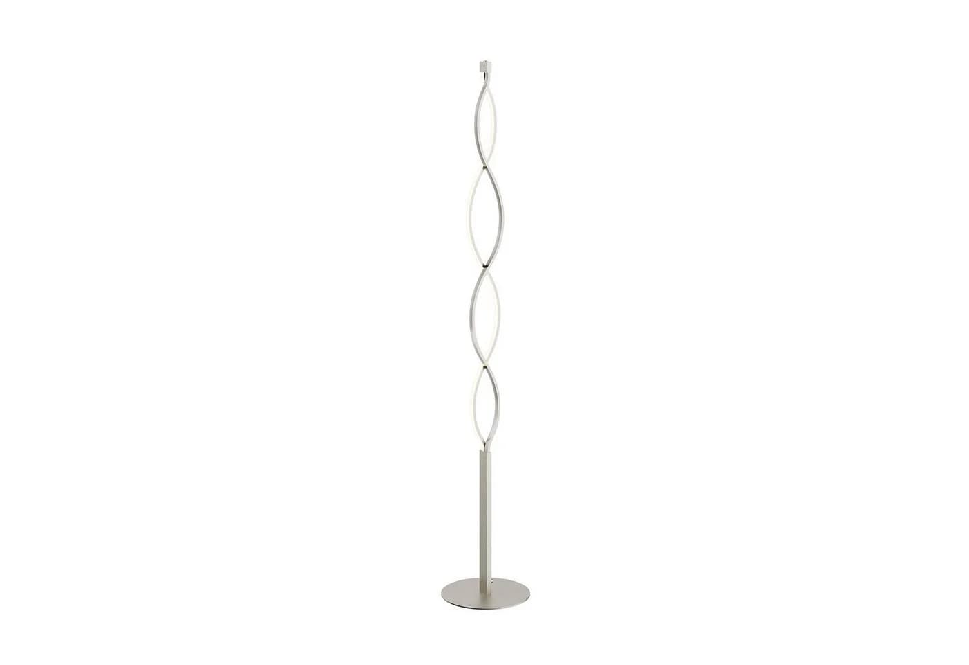 Lindby Stehlampe Auron LED 2x10W Memorydimmer Grau/Weiss - Bild 2