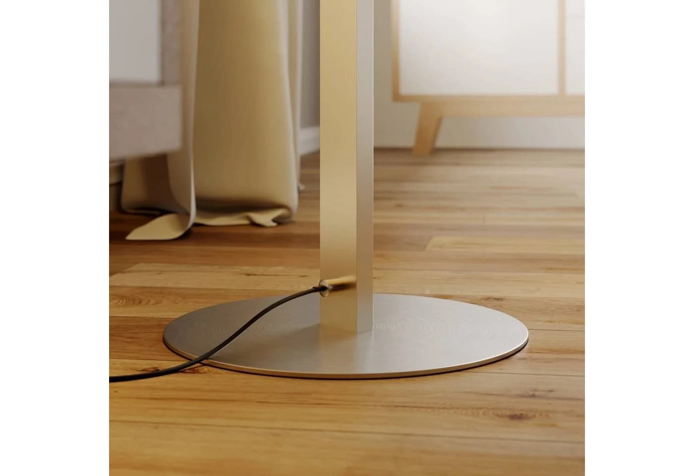 Lindby Stehlampe Auron LED 2x10W Memorydimmer Grau/Weiss - Bild 5