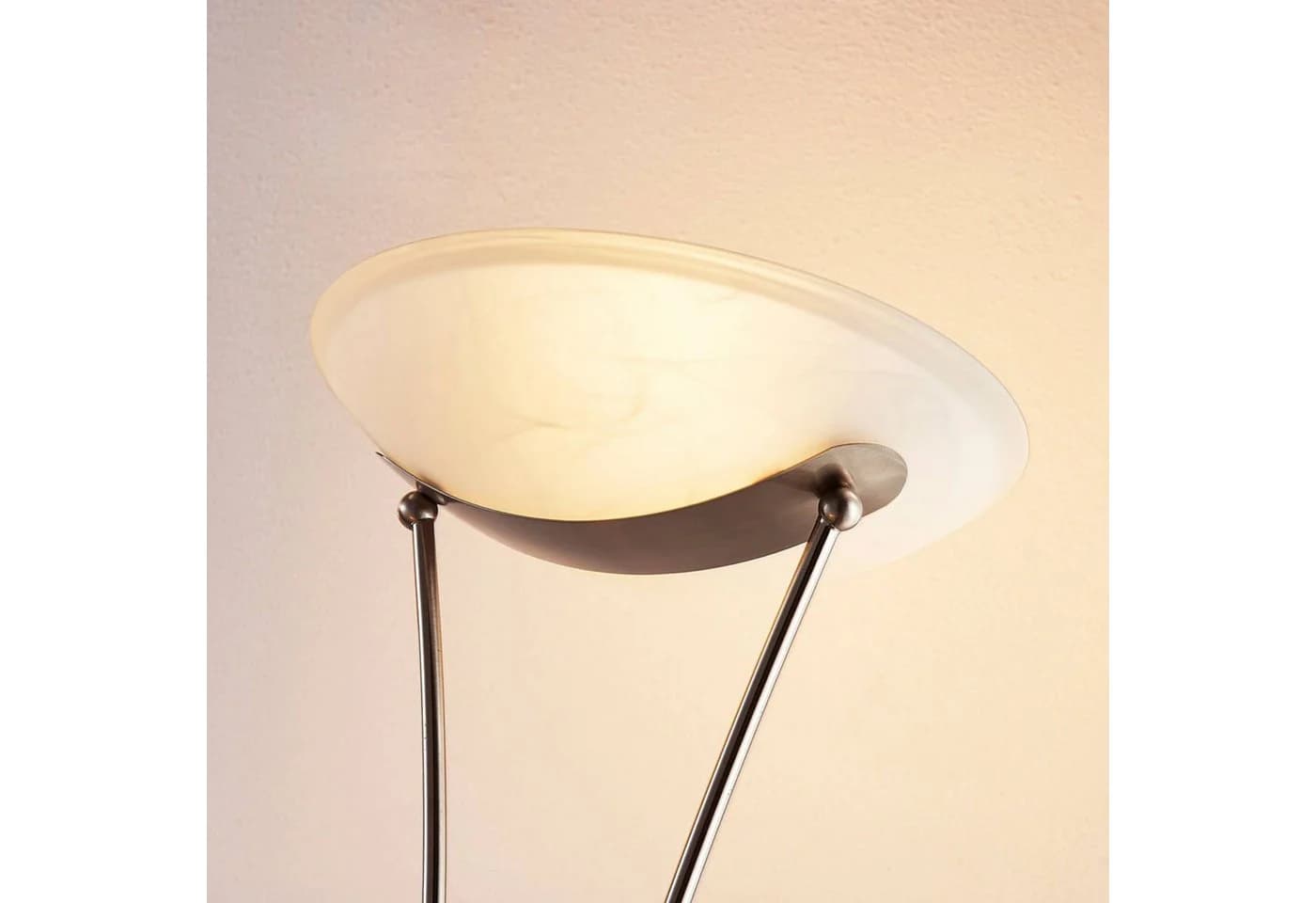 Lindby Stehlampe Felicia Nickel 180 cm LED - Bild 5
