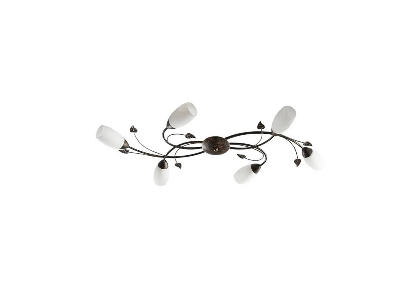 Lindby Deckenleuchte Stefania 6-flg. Schwarz/Gold 68cm - Bild 2