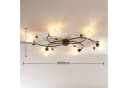 Lindby Deckenleuchte Stefania 6-flg. Schwarz/Gold 68cm Bild 4