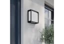 Lucande Außen-Wandleuchte Aurelien Metall Schwarz IP54 2x15W LED Bild 4
