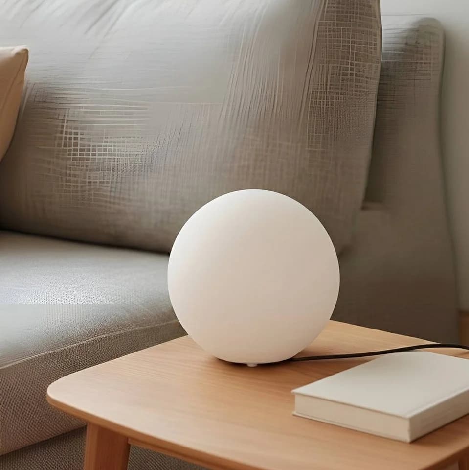 Lindby Tischleuchte Marike Weiß Opalglas LED - Bild 3