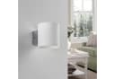 Lindby Wandleuchte Gerrit Weiß Glas IP20 1x5W LED Bild 3