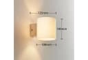 Lindby Wandleuchte Gerrit Weiß Glas IP20 1x5W LED Bild 5