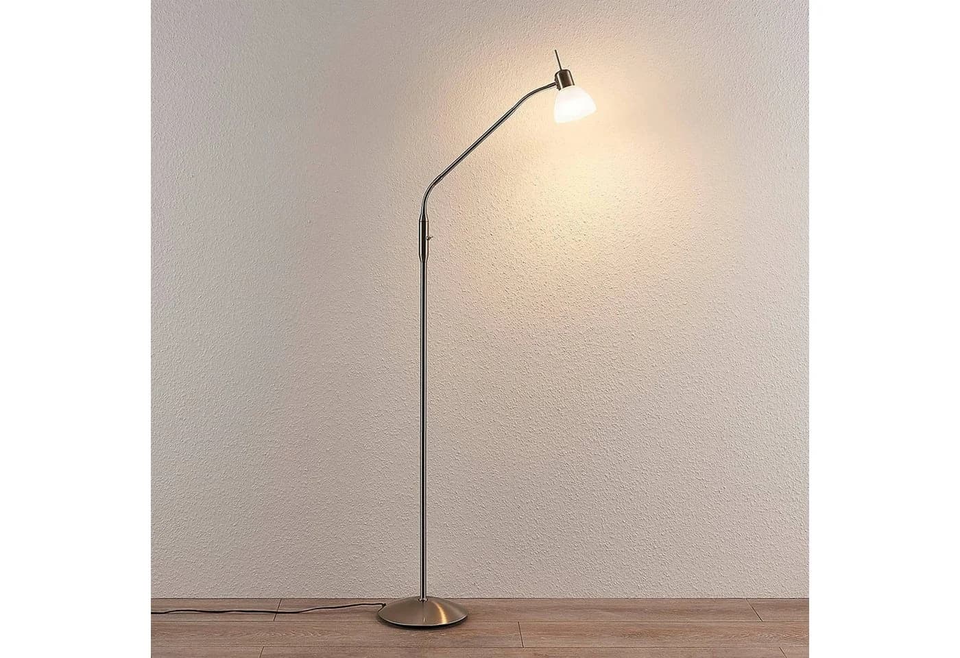 Lindby Stehlampe Gwendolin, Metall, Alu, IP20, 1x8W LED - Bild 5