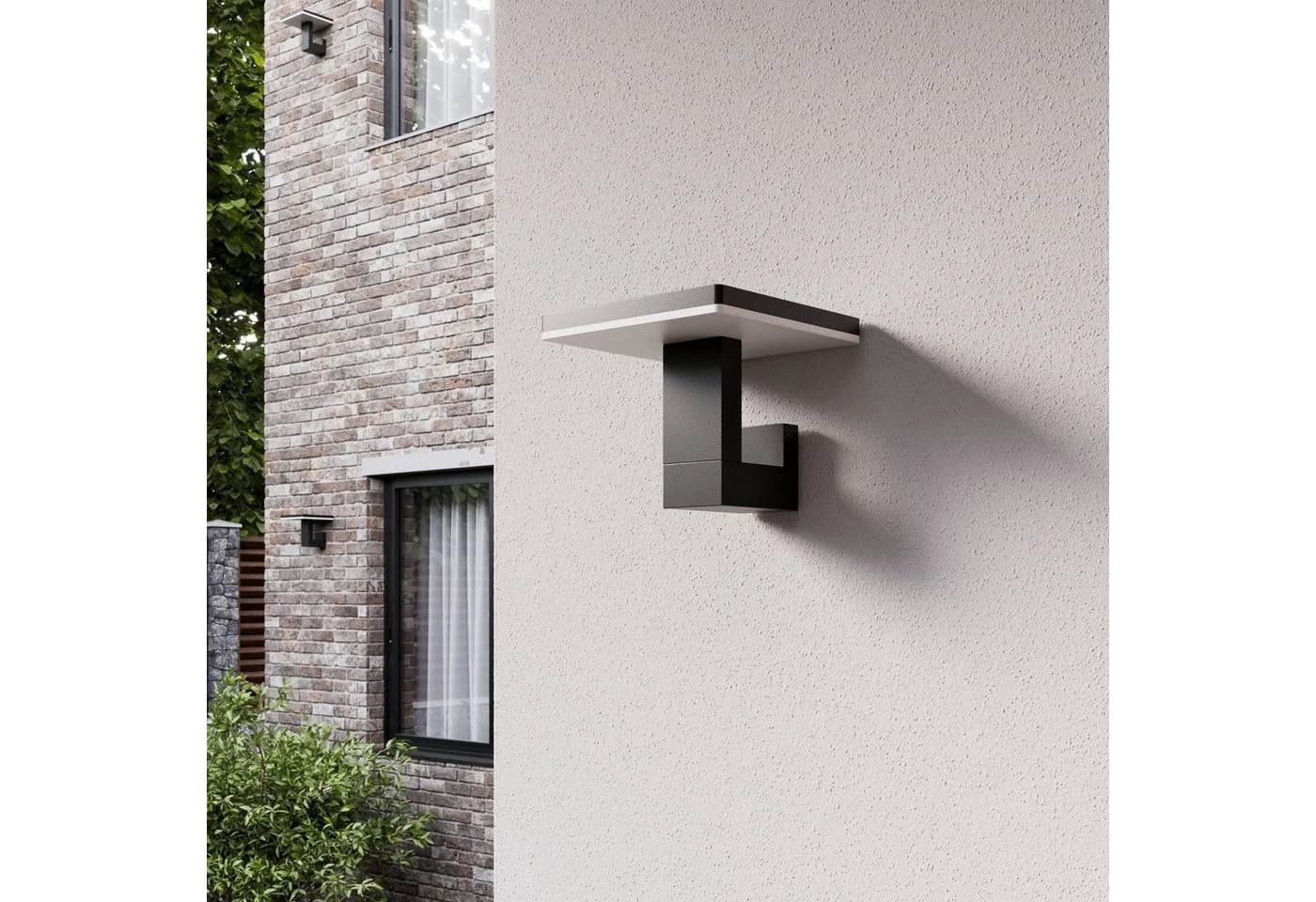 Lucande LED-Außenwandleuchte Olesia 15 cm Anthrazit IP54 - Bild 3